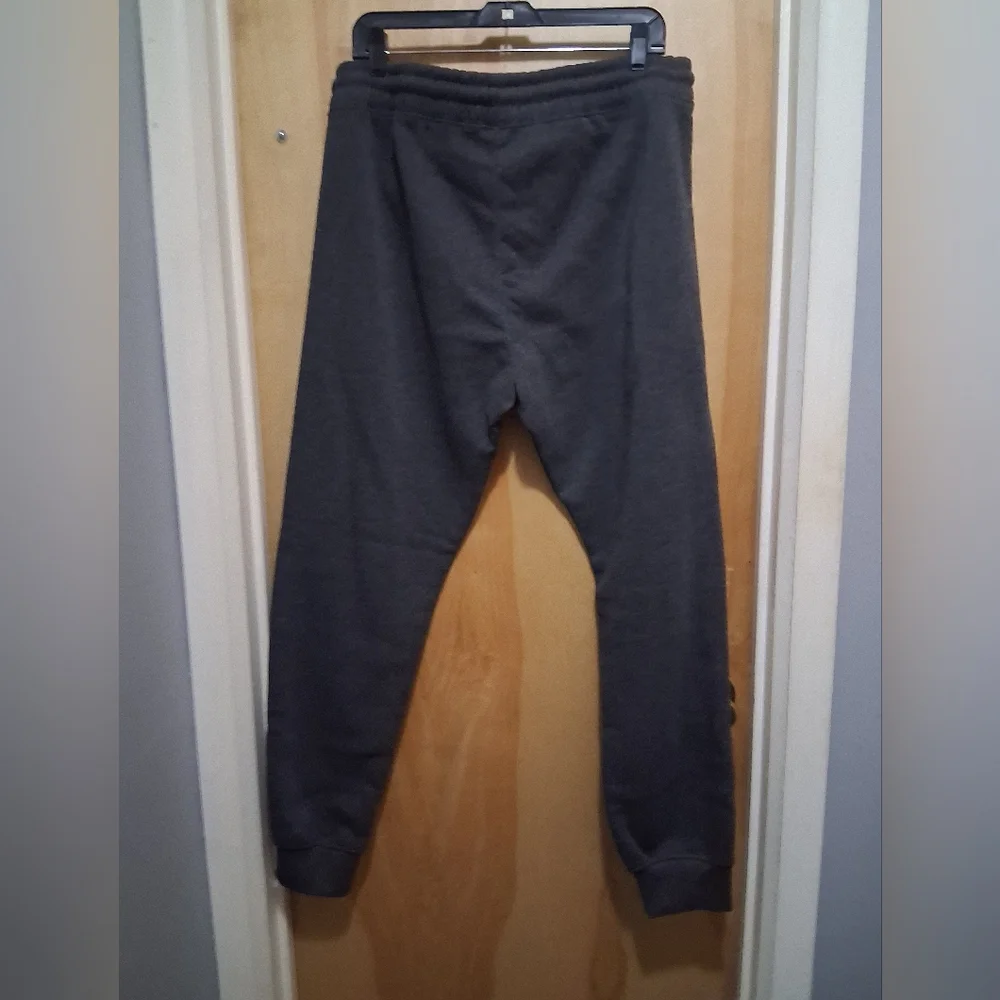 Men's Gray Jogger Pants 2XL - Picture 2 of 3